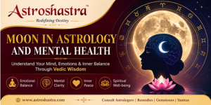 Moon in Astrology and Mental Health: Understanding the Mind Through Vedic Astrology