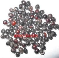 black chimri beads