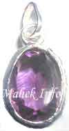 Amethyst in Siver Pendant (6.50 Caret)