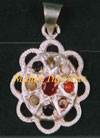 Navratan Pendant (Oval)
