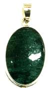Aventurine Silver Pendant