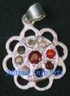 Navratan Pendant(Round)