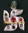 Navratan Sawastik Pendant