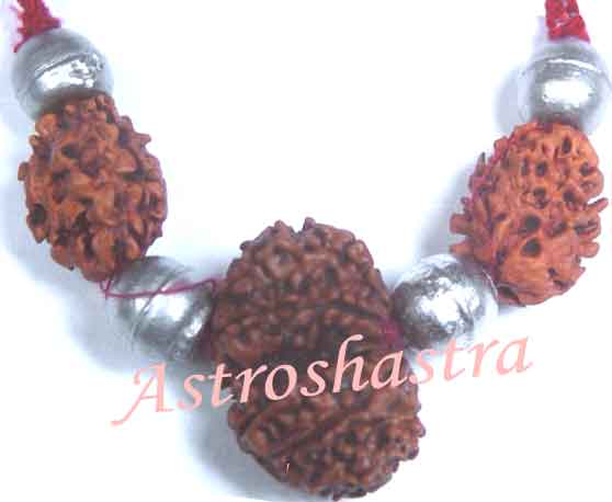 Power Pendant-10 (Indonesian Beads) in Silver Chai
