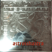 Silver Vastu Purush Yantra Small 2