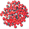 Red Chimri Beads